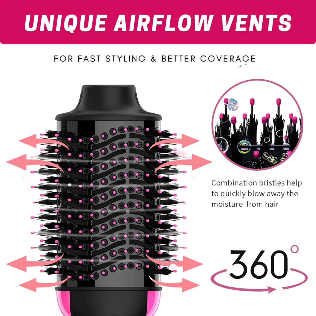 3-in-1 Multi-Styler for Drying, Straightening & Curling