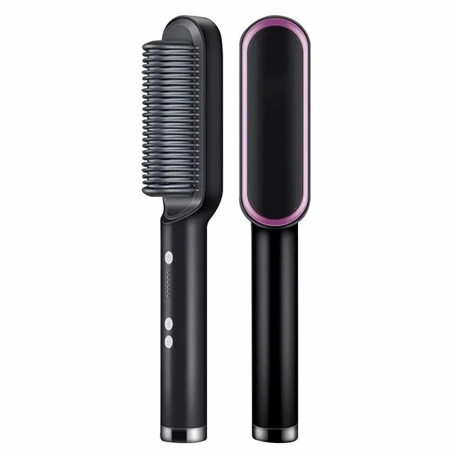 2-IN-1 HAIR STRAIGHTENER PROFESSIONAL STYLING BRUSH