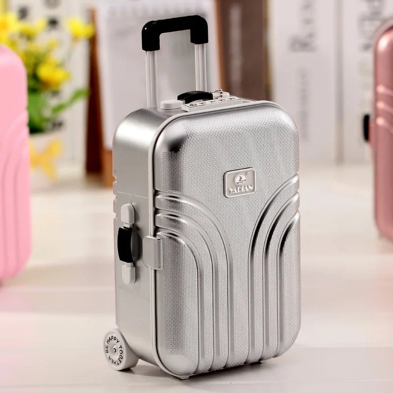 Mini Suitcase Shape Musical Jewellery Storage Box