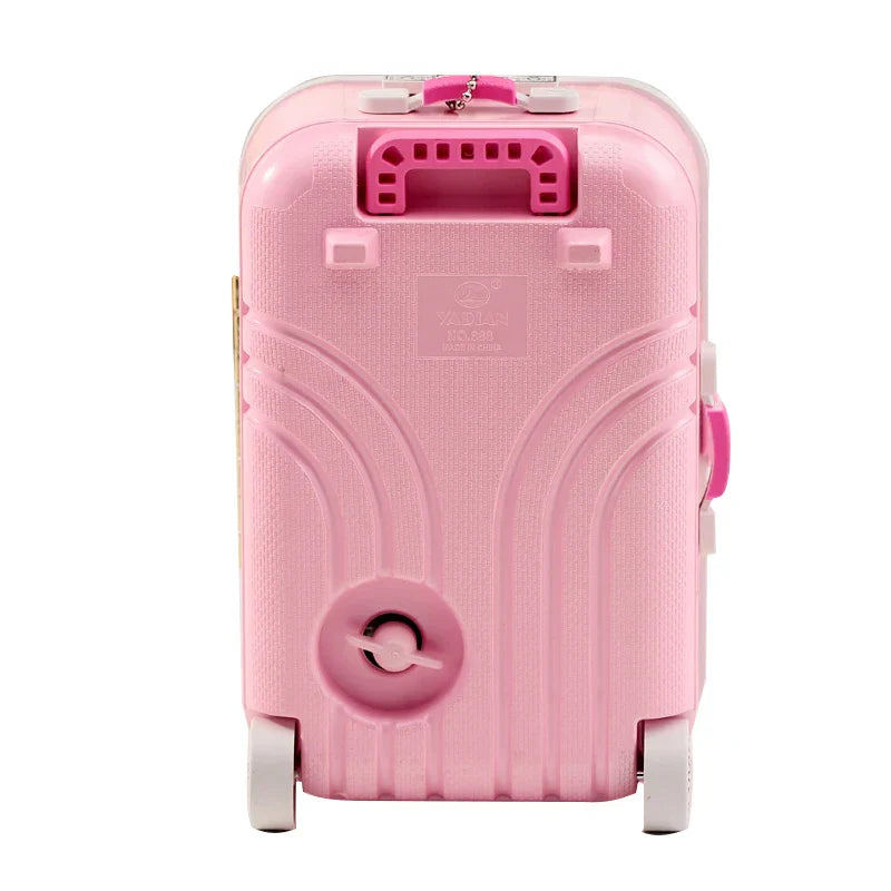 Mini Suitcase Shape Musical Jewellery Storage Box