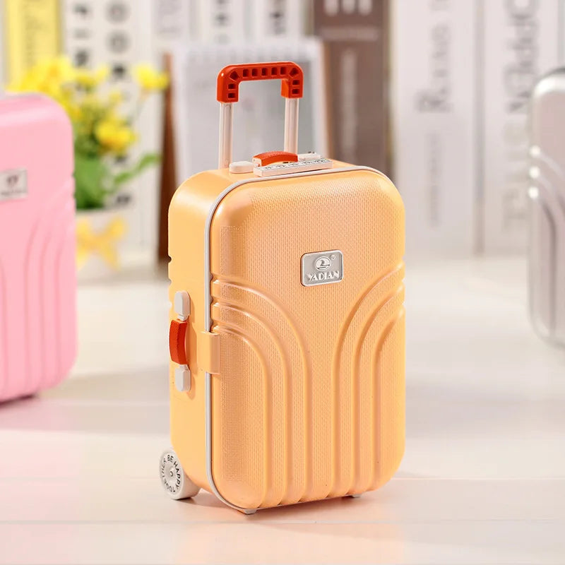 Mini Suitcase Shape Musical Jewellery Storage Box