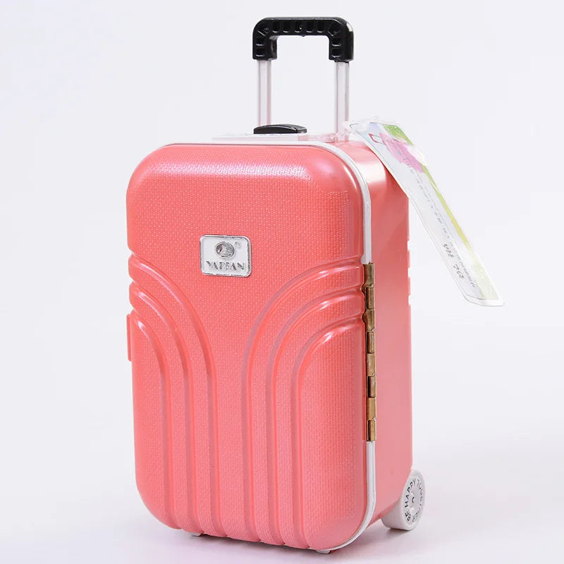 Mini Suitcase Shape Musical Jewellery Storage Box