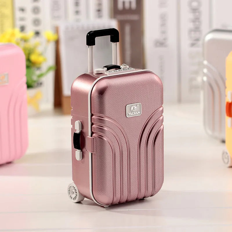 Mini Suitcase Shape Musical Jewellery Storage Box