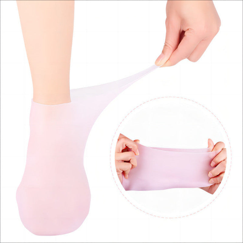 Moisturizing Silicone Socks For Dry Cracked Heels