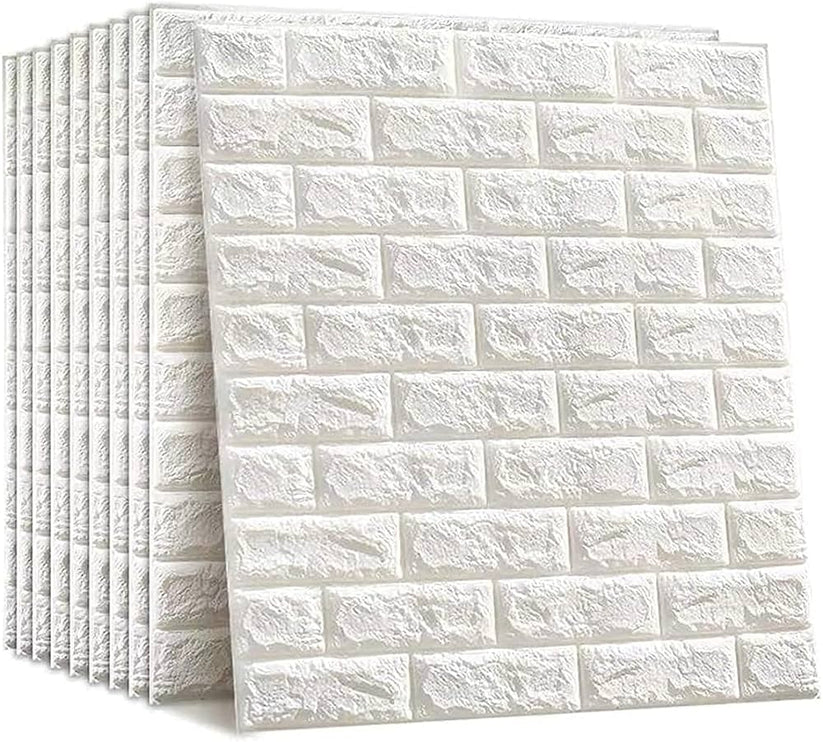 3D Foam Brick Wallpaper Stickers