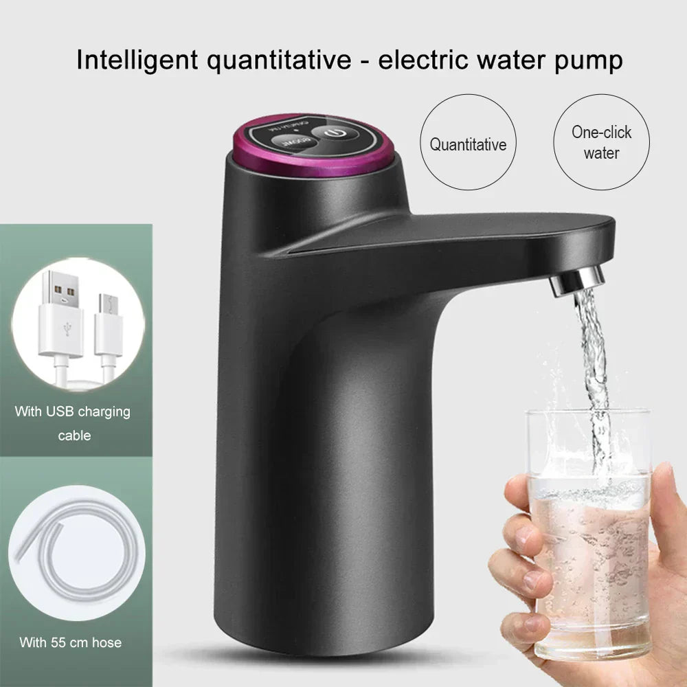 Electric Water Pump USB Charging Automatic Electric Water Dispenser