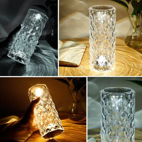 CRYSTAL DIAMOND LAMP