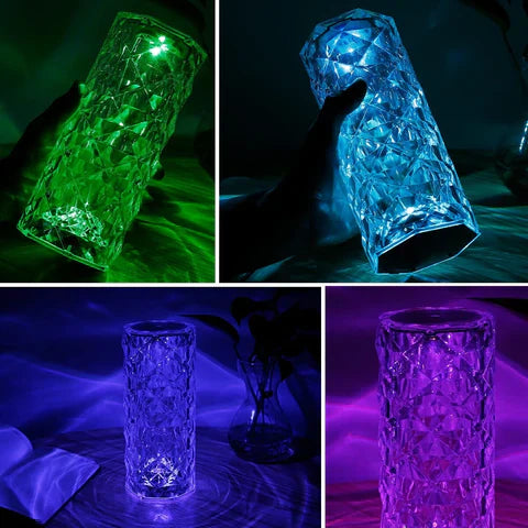 CRYSTAL DIAMOND LAMP