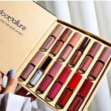 12-Piece Mocallure Matte Liquid Lipstick & High Shine Lip Gloss Set – Long lasting & Waterproof